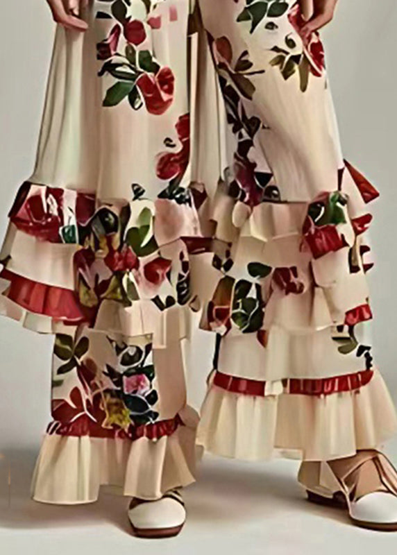 A Vintage Style Pants with Delicate Timeless Details