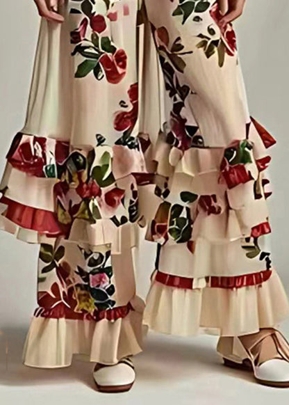 A Vintage Style Pants with Delicate Timeless Details