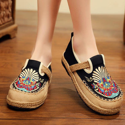 Classic Orthopedic Flats with Timeless Style