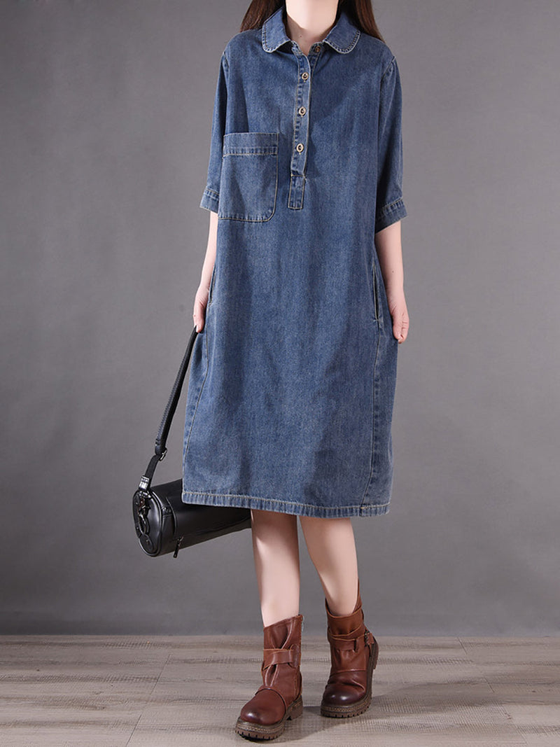 Classic Vintage Dress with a Flattering Fit