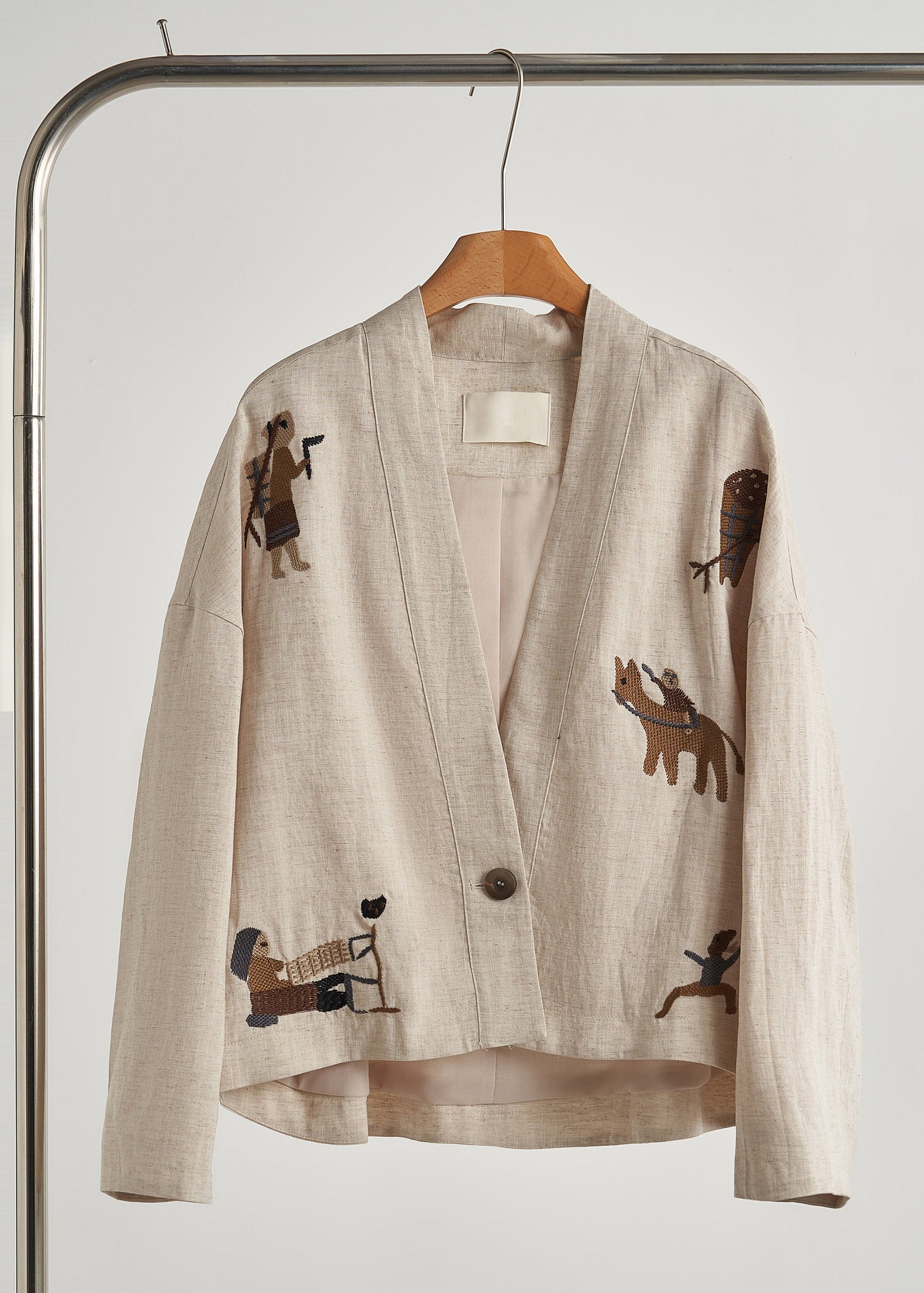 A Vintage Style Coat with Delicate Timeless Details