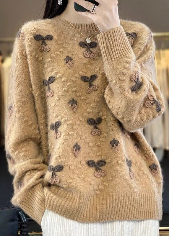 A Vintage Style Sweater with Delicate Timeless Details