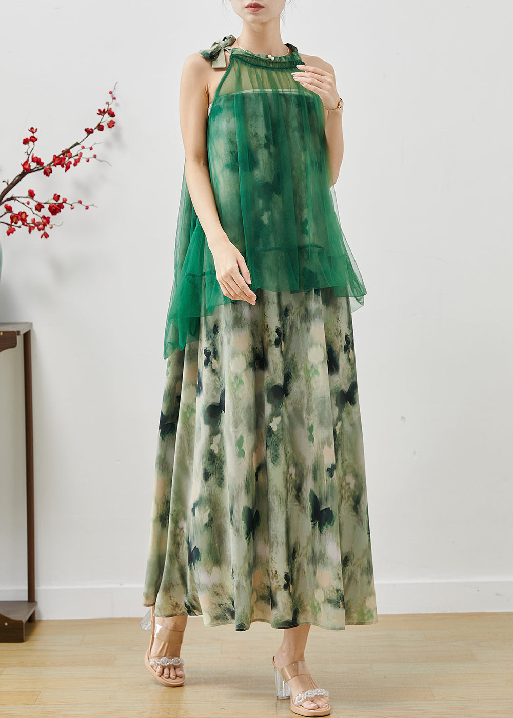 A Vintage Style Dress with Delicate Timeless Details