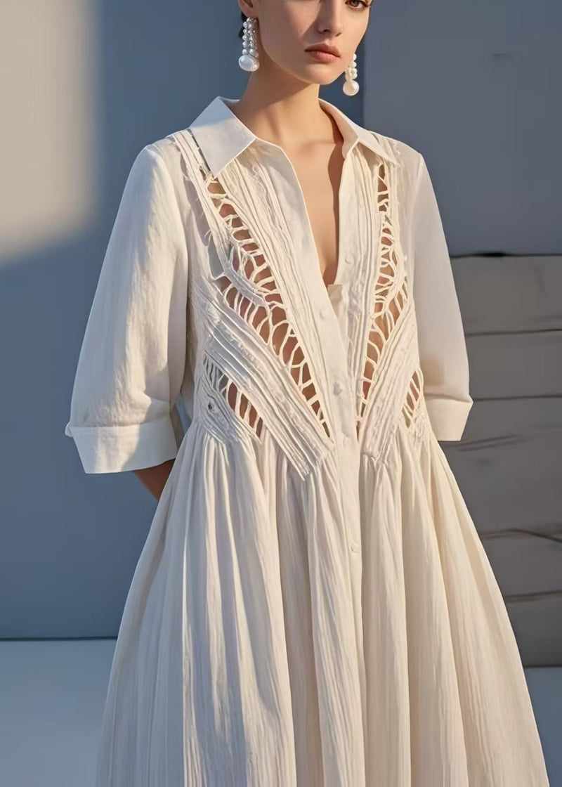 A Vintage Style Dress with Delicate Timeless Details