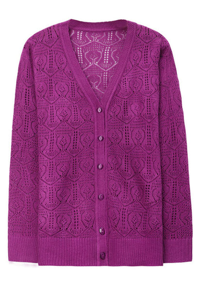 Well Tailored Cardigan with a Graceful Silhouette