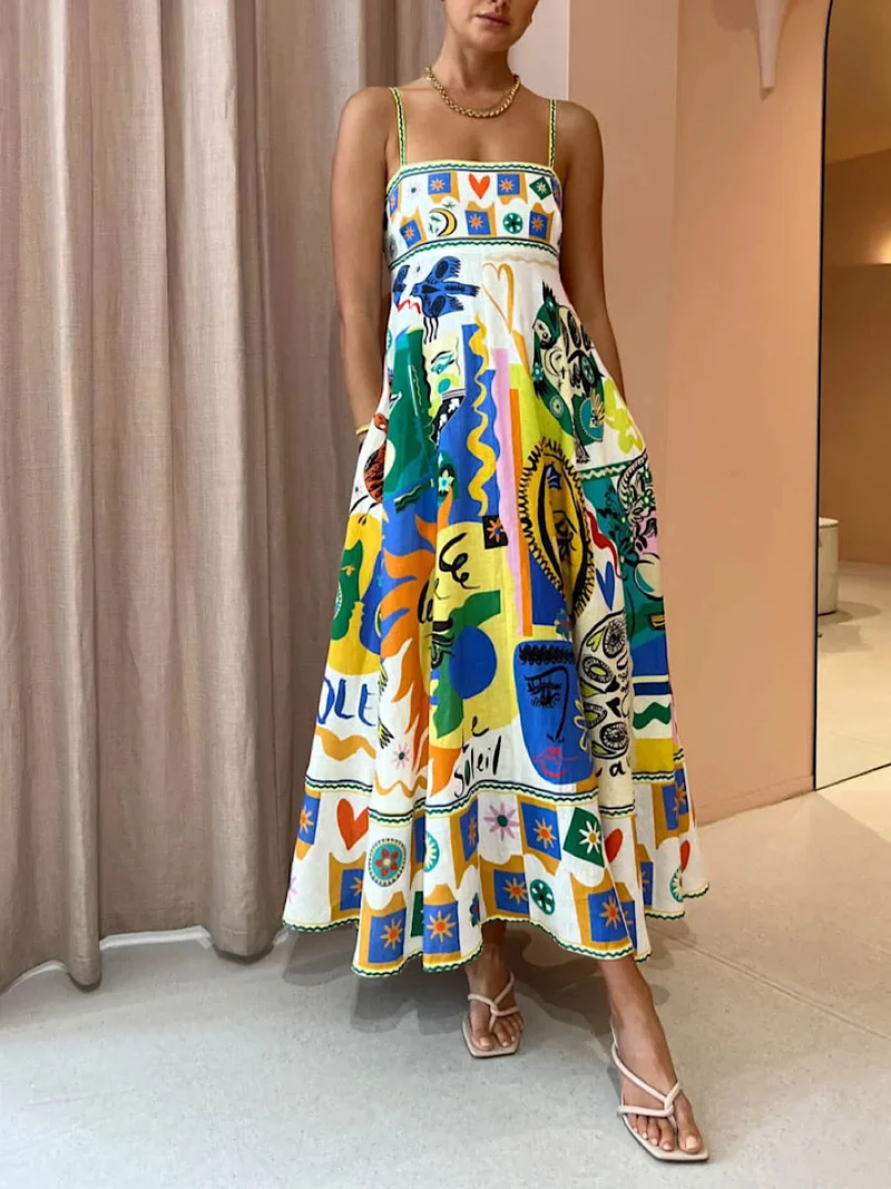 Classic Vintage Dress with a Flattering Fit