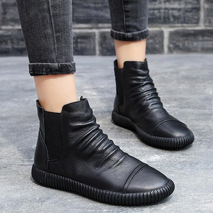 Classic Orthopedic Boots with Timeless Style