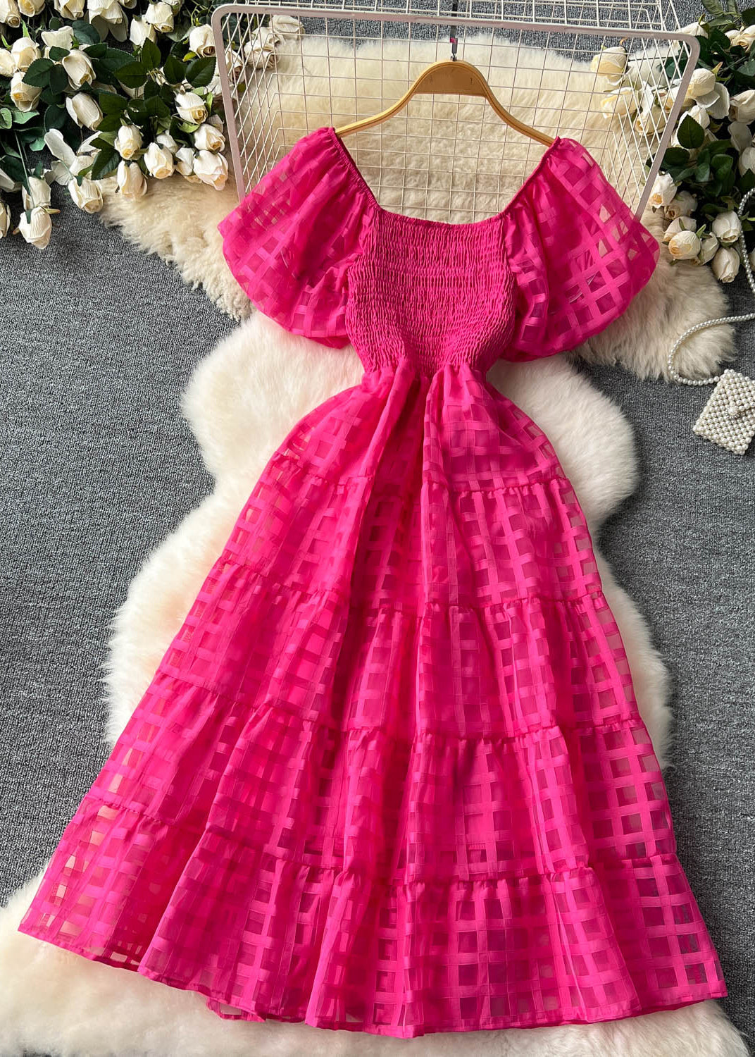 Classic Vintage Dress with a Flattering Fit