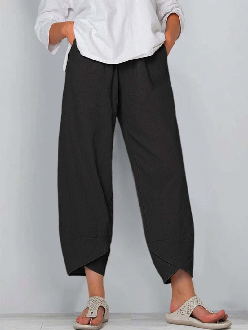 A Vintage Style Pants with Delicate Timeless Details