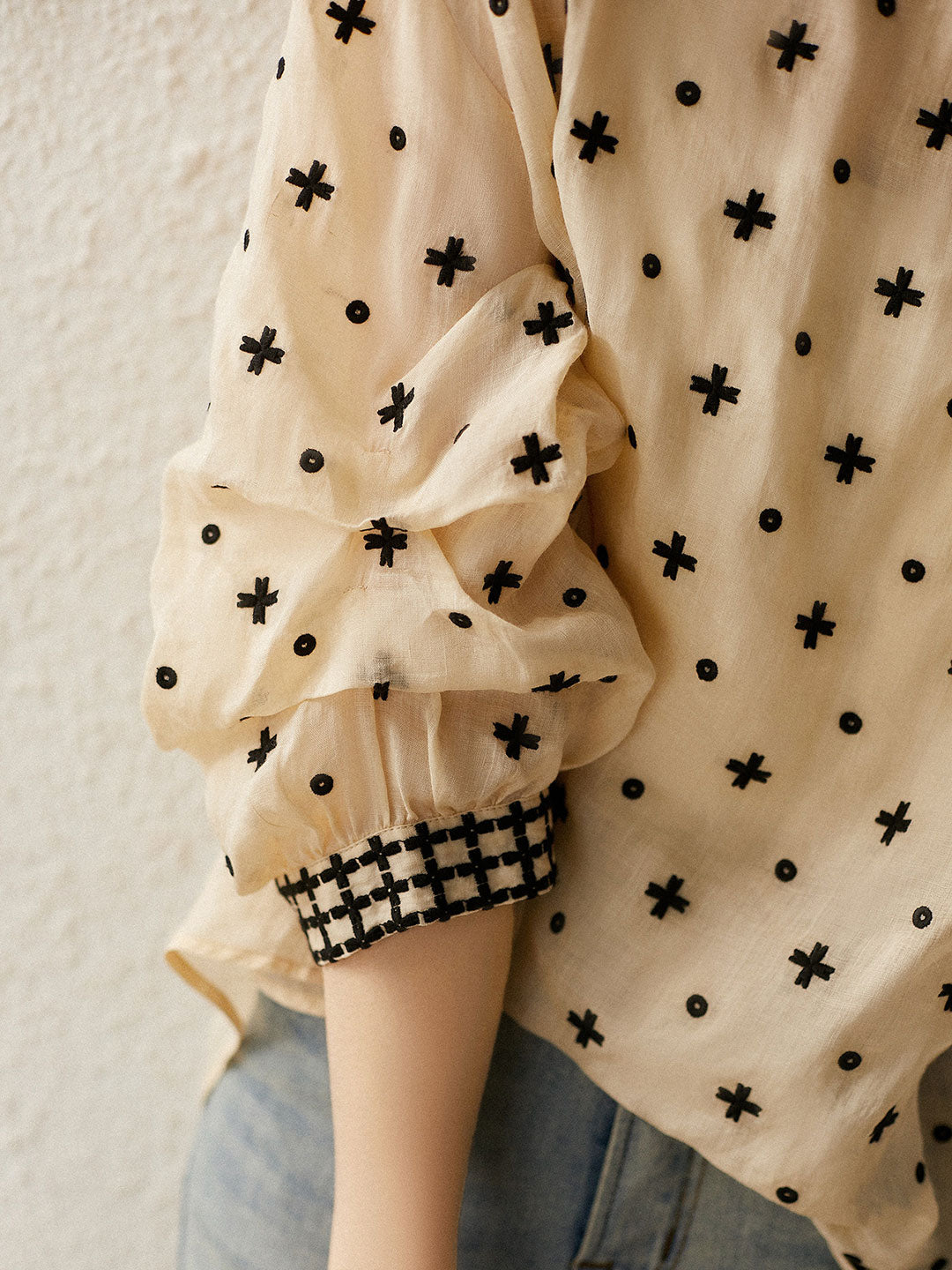 Vintage Inspired Top with a Contemporary Edge