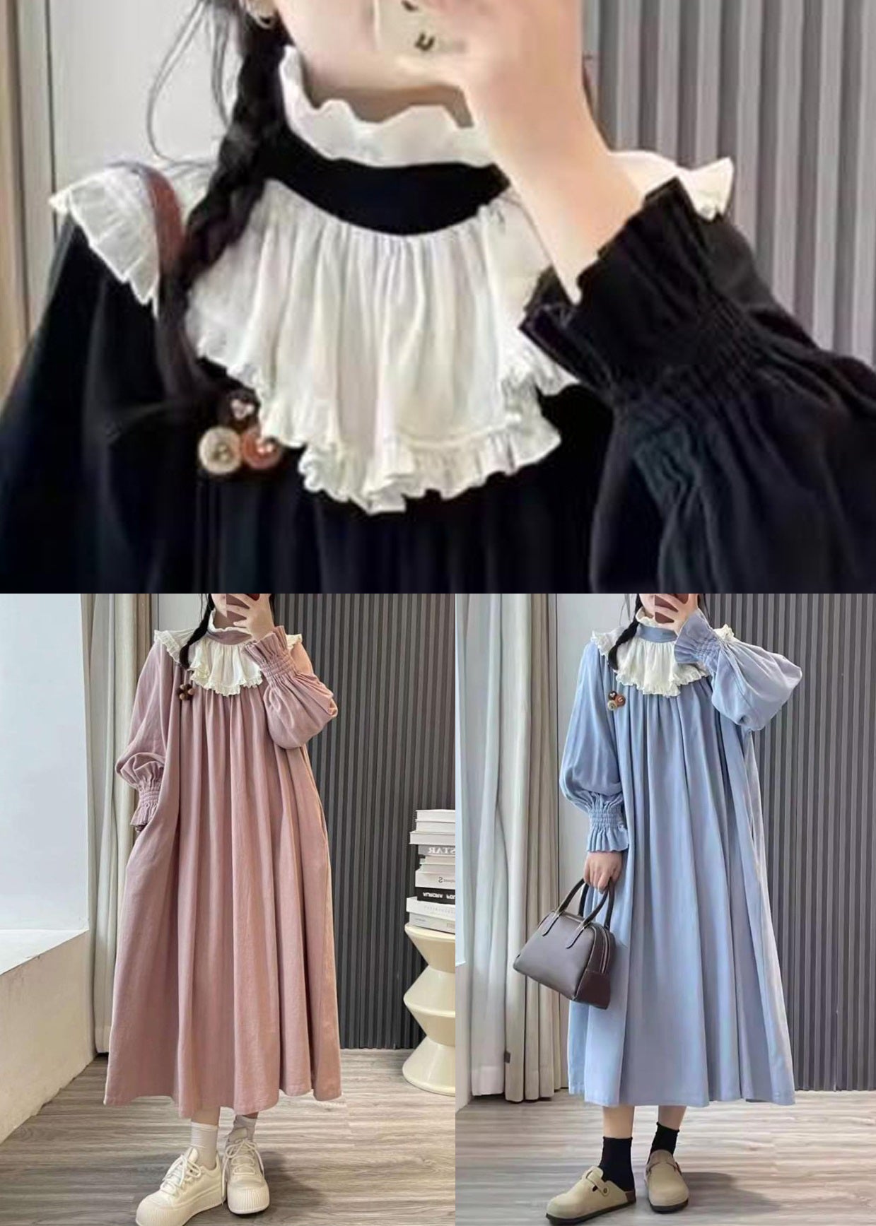 Elegantly Styled Dress for Everyday Wear