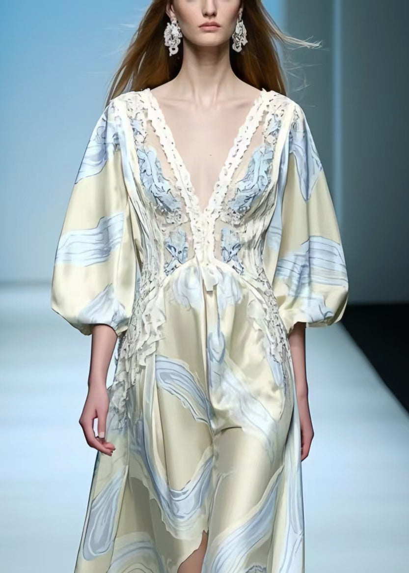 A Vintage Style Dress with Delicate Timeless Details