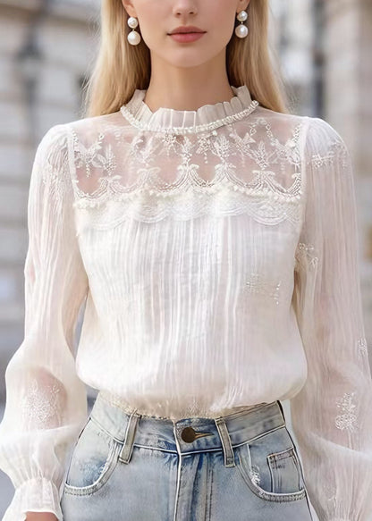 Vintage Inspired Blouse with a Contemporary Edge