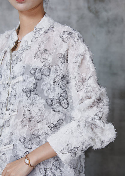 A Vintage Style Shirt with Delicate Timeless Details