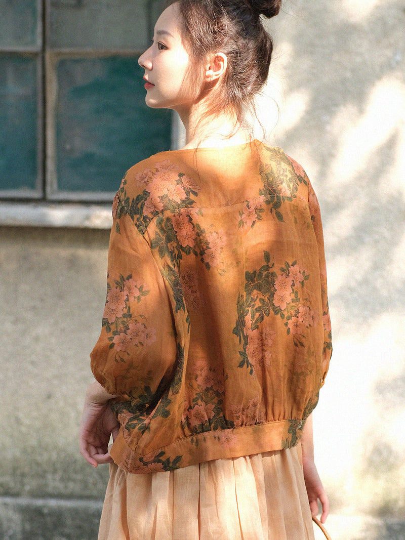 A Vintage Style Shirt with Delicate Timeless Details