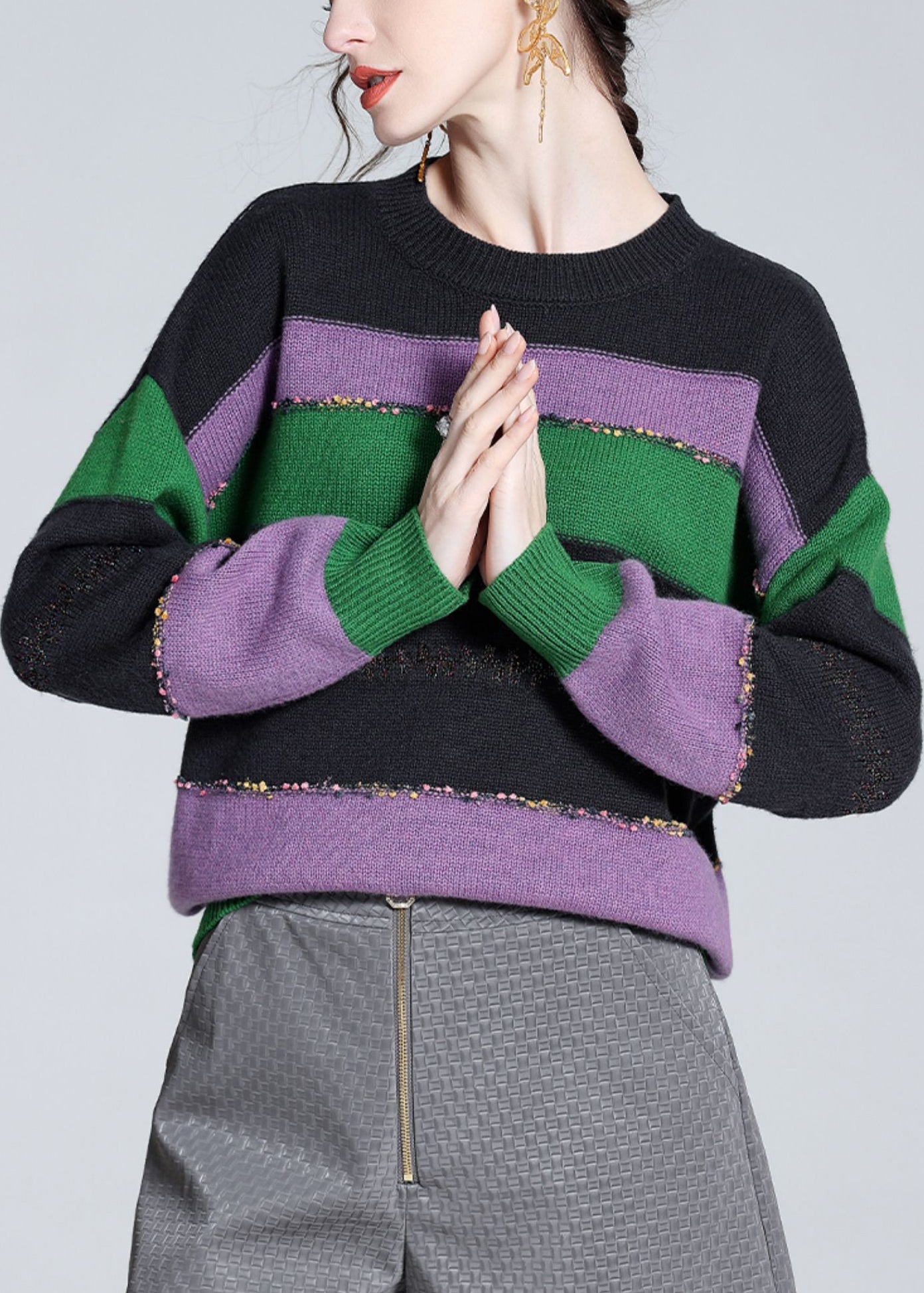 Gracefully Styled Sweater for Any Occasion
