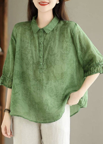A Vintage Style Shirt with Delicate Timeless Details