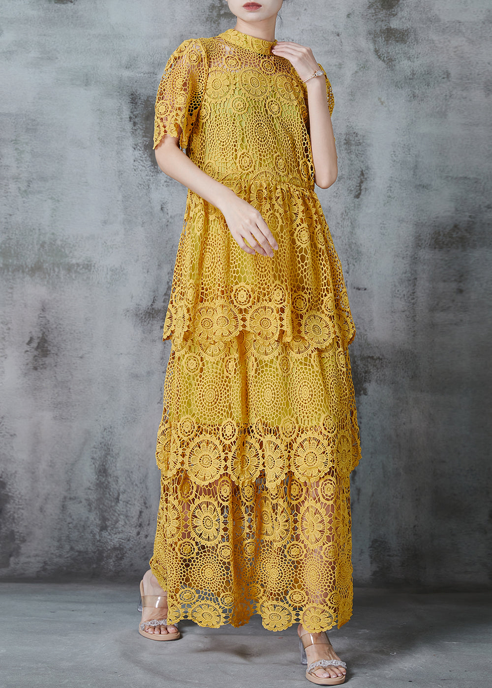 A Vintage Style Dress with Delicate Timeless Details