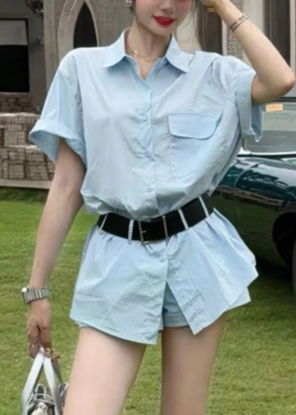 Well Tailored Shirt with a Graceful Silhouette