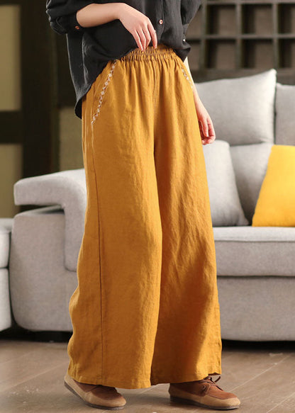 A Vintage Style Pants with Delicate Timeless Details