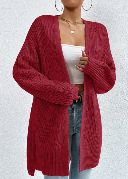 Well Tailored Cardigan with a Graceful Silhouette