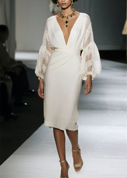 A Vintage Style Dress with Delicate Timeless Details