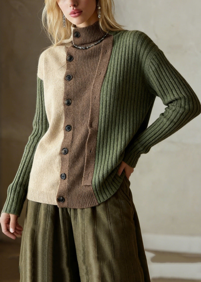 A Vintage Style Sweater with Delicate Timeless Details