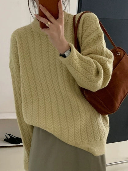Beautifully Finished Sweater in a Timeless Design