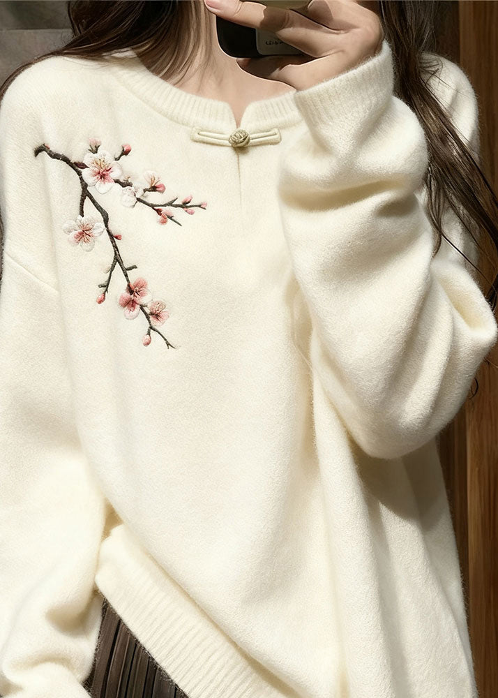 Vintage Inspired Sweater with a Contemporary Edge