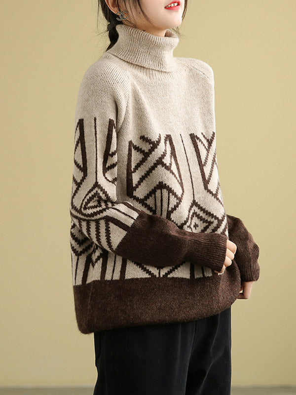 Vintage Inspired Sweater with a Contemporary Edge