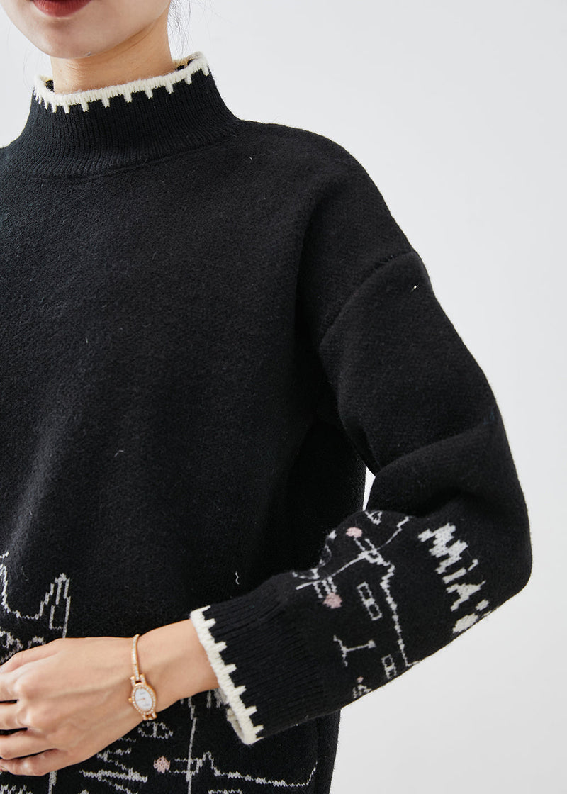 Classic Vintage Sweater with a Flattering Fit