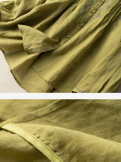 A Vintage Style Shirt with Delicate Timeless Details