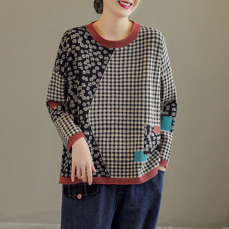 Vintage Inspired Sweater with a Contemporary Edge