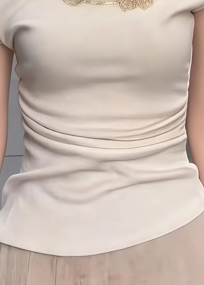 A Vintage Style Top with Delicate Timeless Details