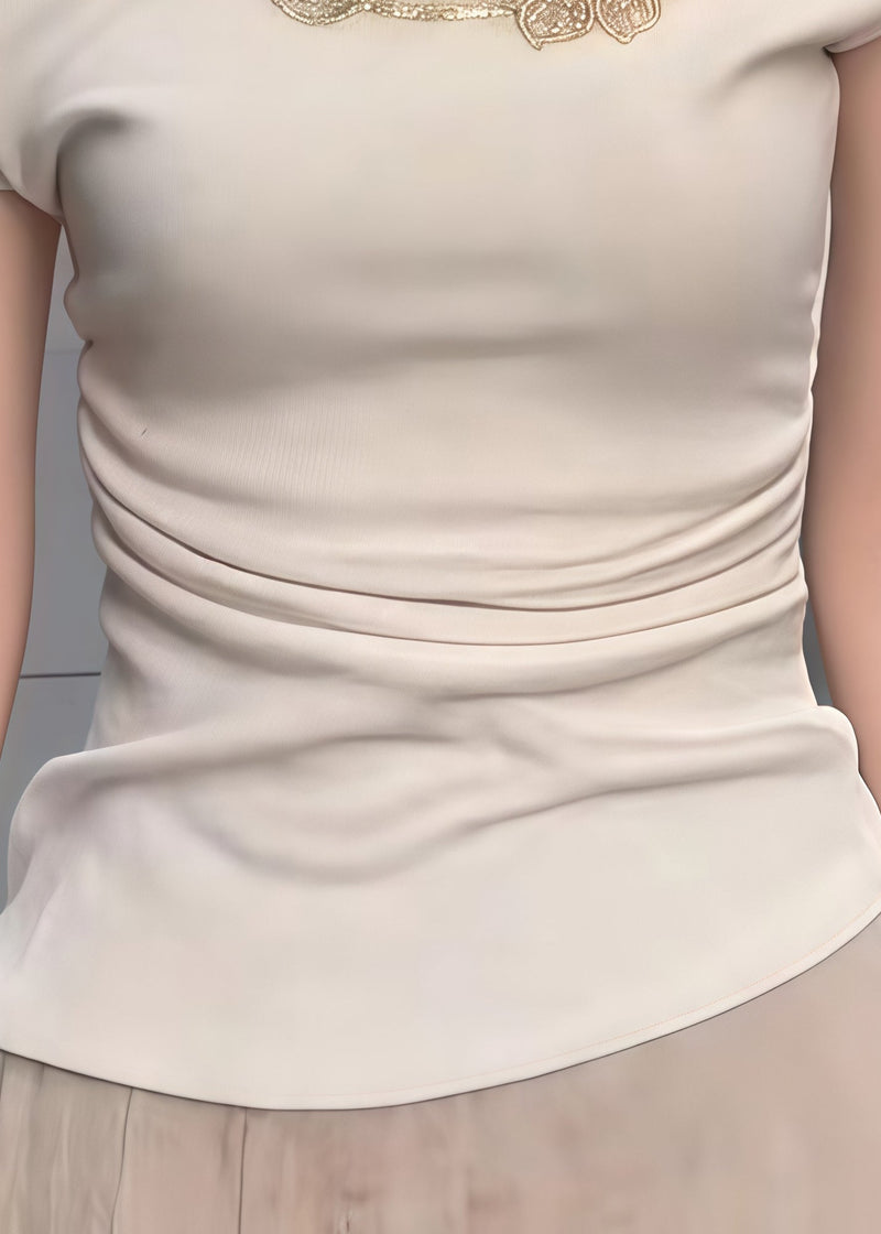 A Vintage Style Top with Delicate Timeless Details