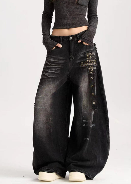 A Vintage Style Pants with Delicate Timeless Details