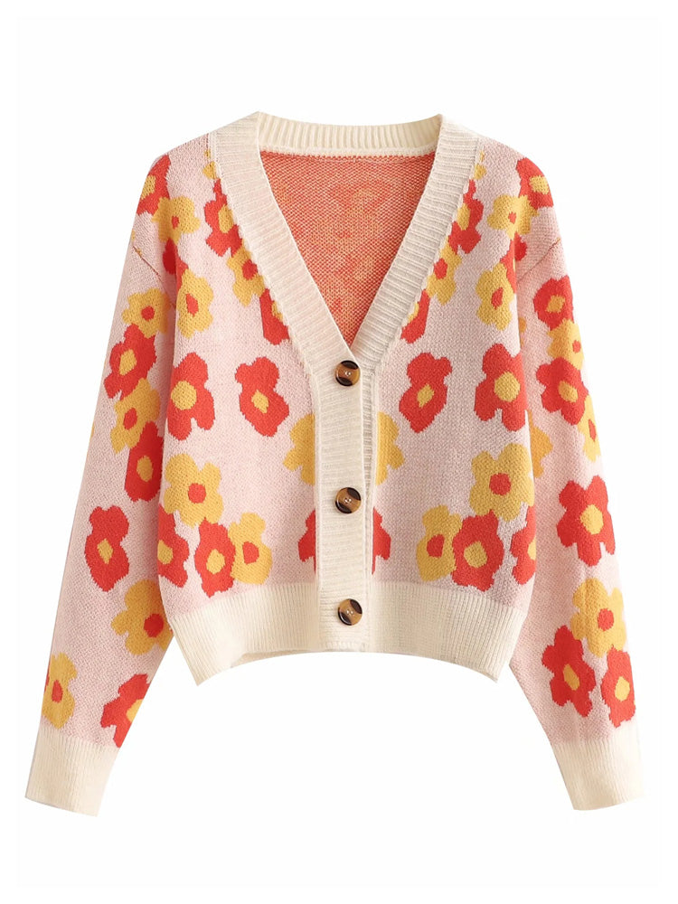 Vintage Inspired Cardigan with a Contemporary Edge