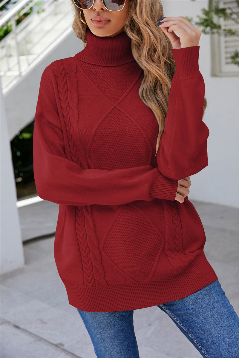 Well Tailored Sweater with a Graceful Silhouette