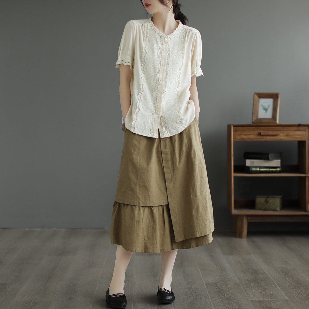 Beautifully Balanced Blouse with Timeless Character