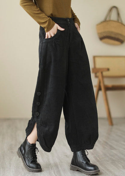 A Vintage Style Pants with Delicate Timeless Details