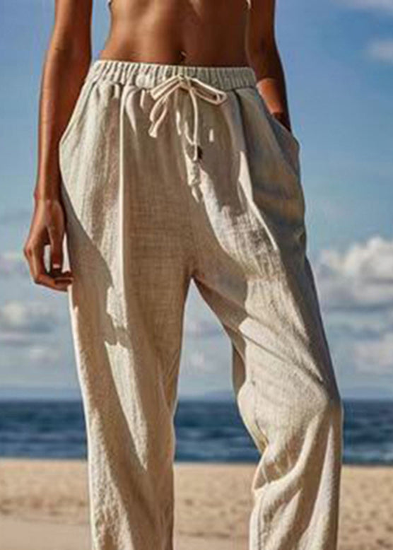 A Vintage Style Pants with Delicate Timeless Details