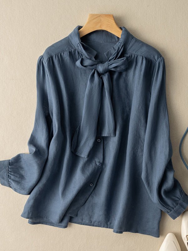 Well Tailored Blouse with a Graceful Silhouette