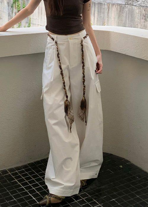 A Vintage Style Pants with Delicate Timeless Details
