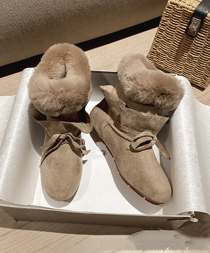 Classic Orthopedic Boots with Timeless Style