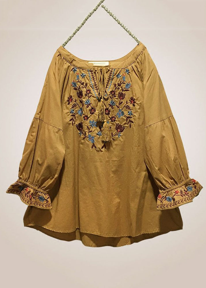 A Vintage Style Shirt with Delicate Timeless Details