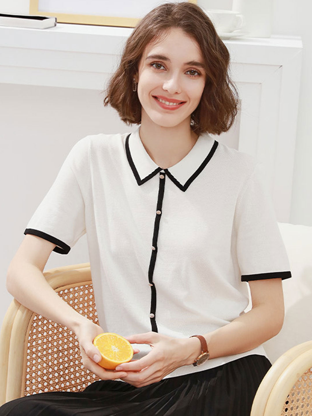 Classic Vintage Top with a Flattering Fit