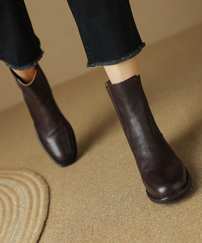 Classic Orthopedic Boots with Timeless Style