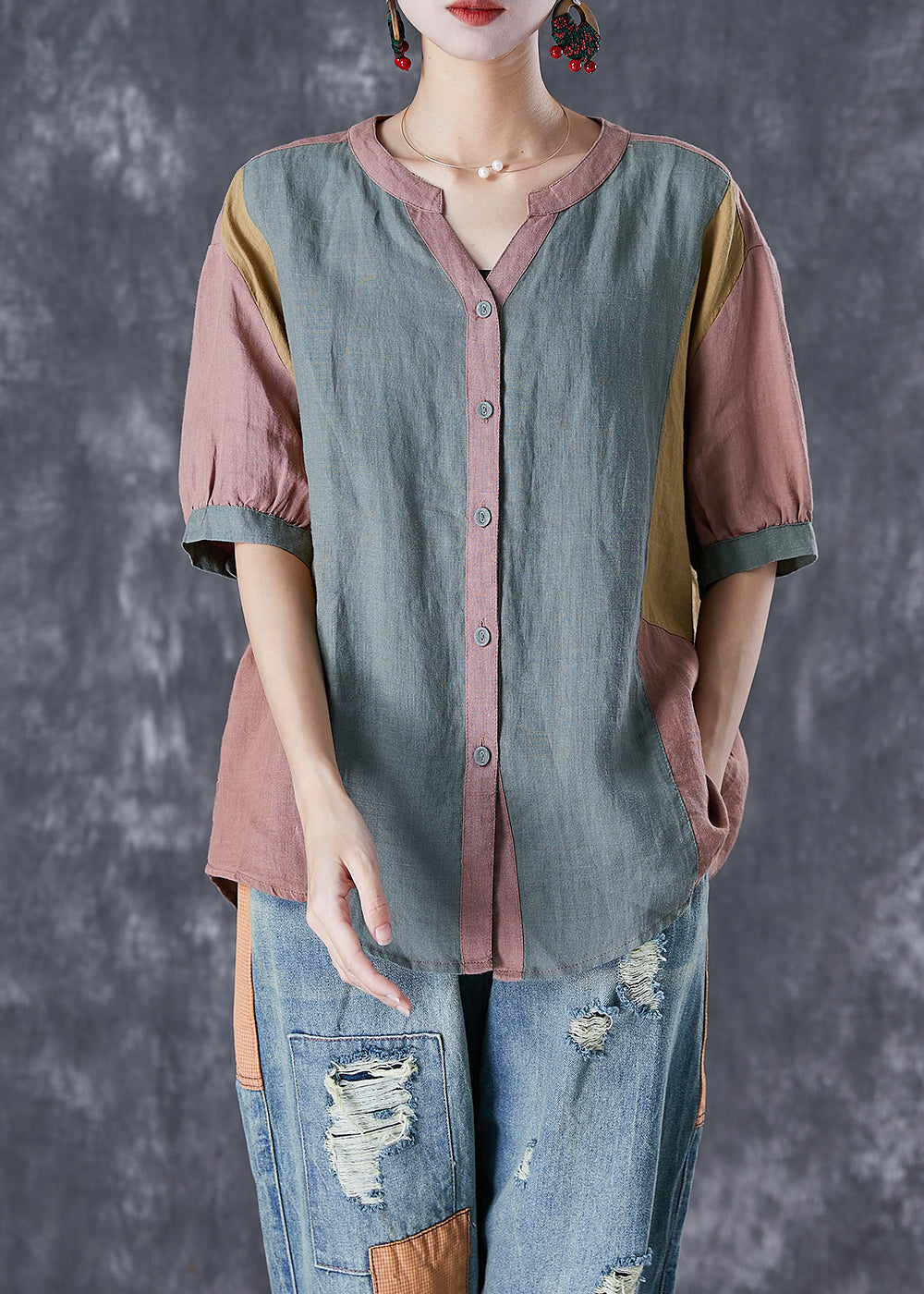 Well Tailored Shirt with a Graceful Silhouette