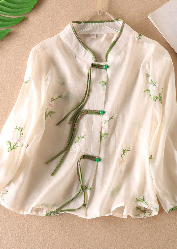 A Vintage Style Shirt with Delicate Timeless Details