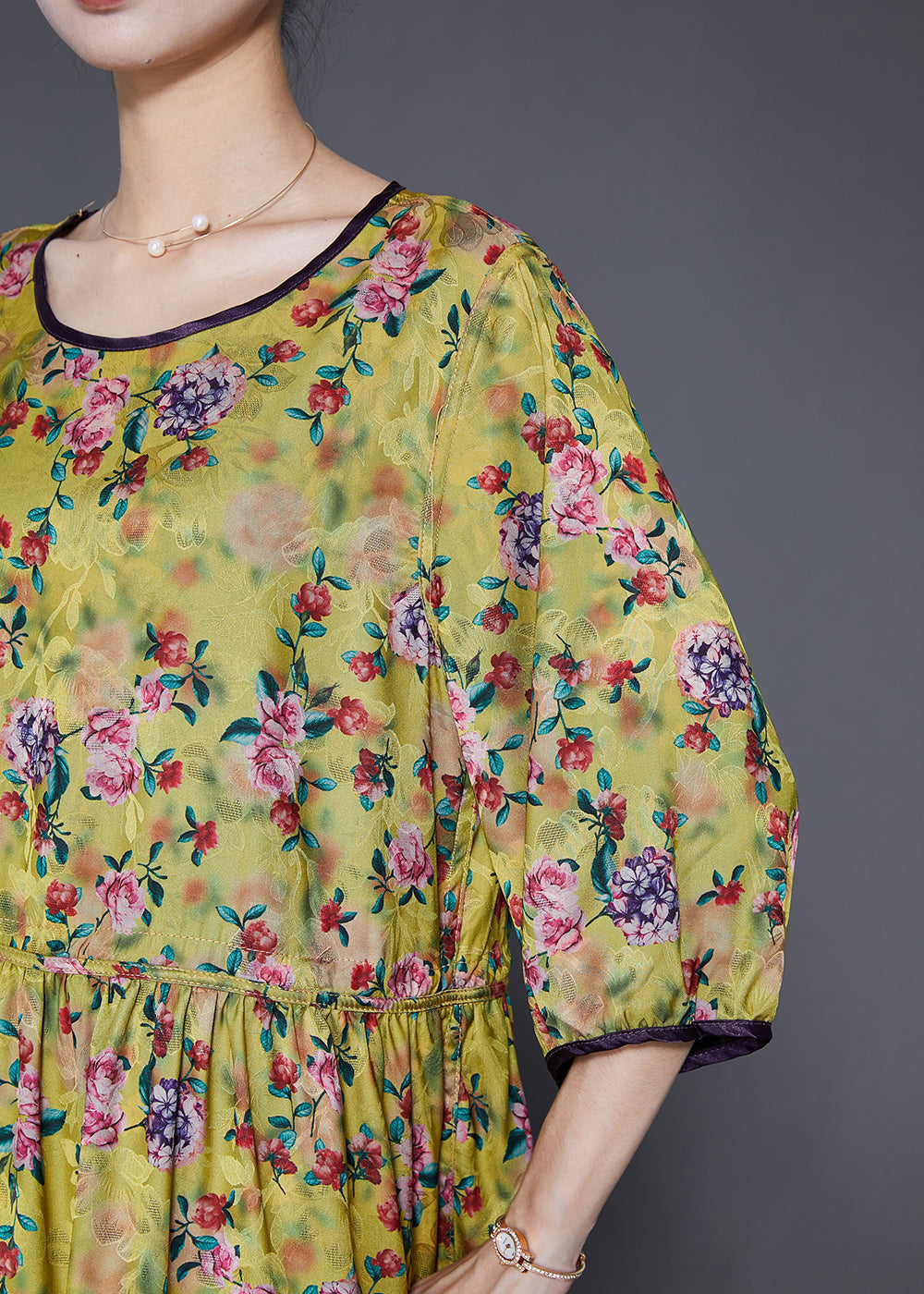 A Vintage Style Dress with Delicate Timeless Details
